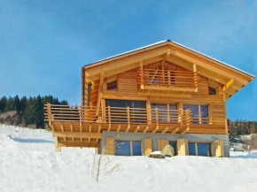 Гостиница Chalet with Spectacular View of Mountains in Heremence  Ле Коллон